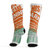 AJ 5 MAM Hurricanes Socks Match Sneaker Addict 3D All-Over Print Warning - NastyJamz