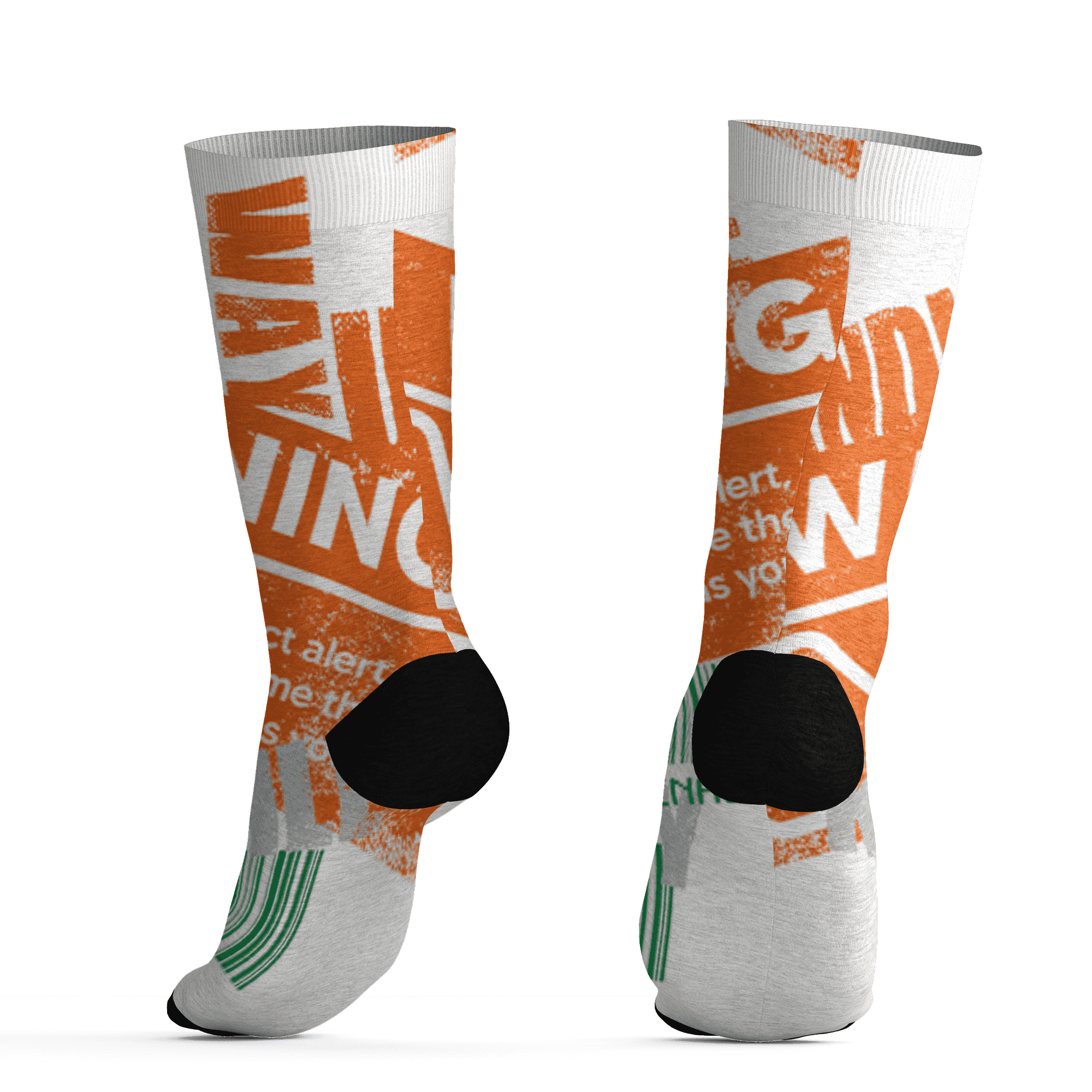 AJ 5 MAM Hurricanes Socks Match Sneaker Addict 3D All-Over Print Warning - NastyJamz