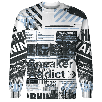 Reverse Oreo 6s Sweatshirt Match Sneaker Addict 3D All-Over Print Warning - NastyJamz