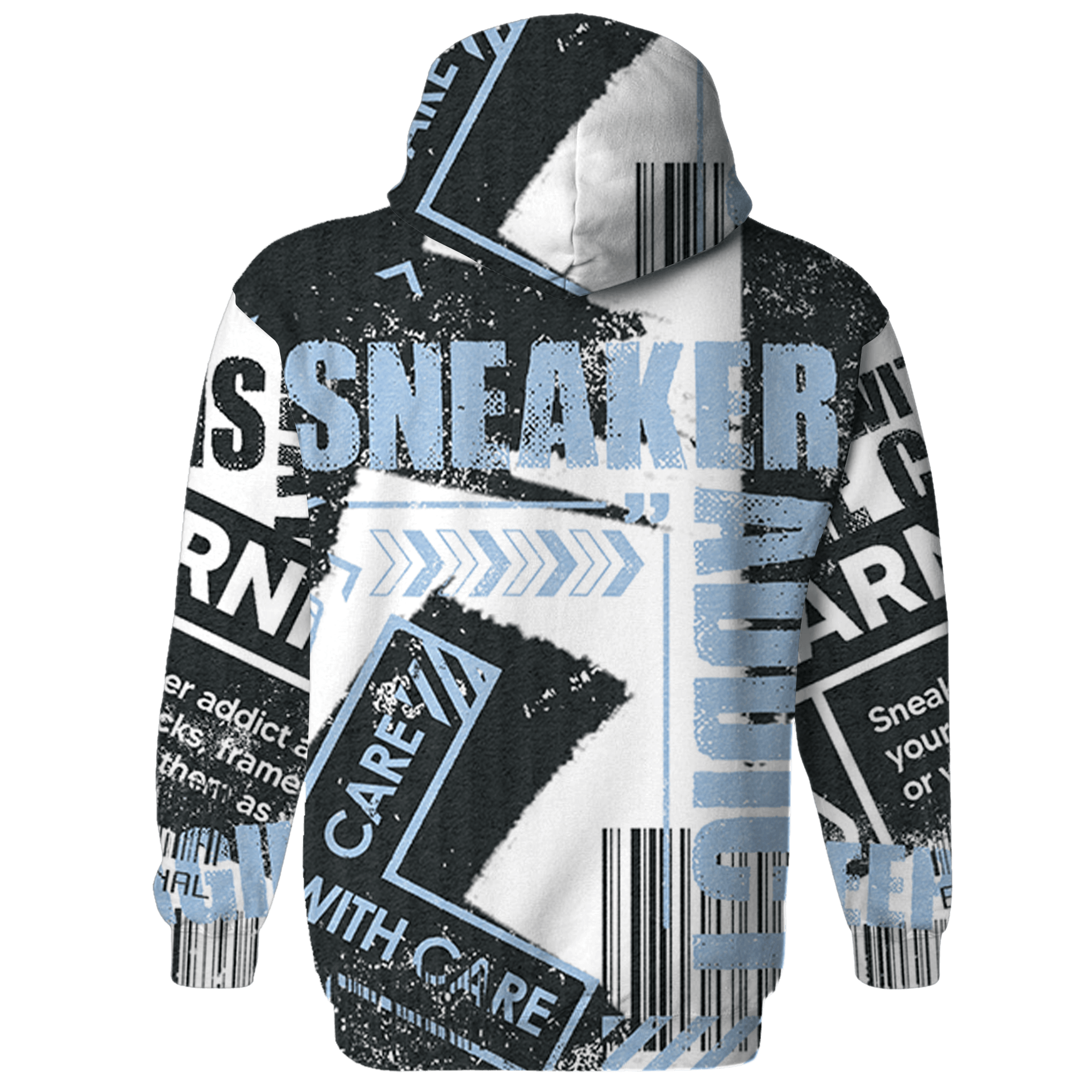 Reverse Oreo 6s Hoodie Match Sneaker Addict 3D All-Over Print Warning - NastyJamz