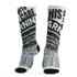 AJ 6 Reverse Oreo Socks Match Sneaker Addict 3D All-Over Print Warning - NastyJamz