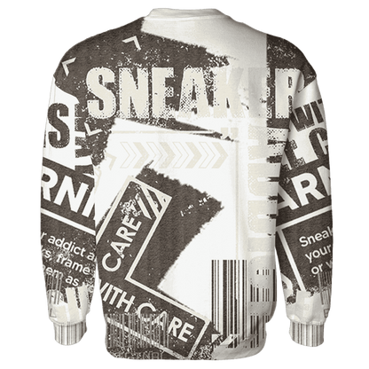 Dunk Low Baroque Brown Sweatshirt Match Sneaker Addict 3D All-Over Print Warning - NastyJamz