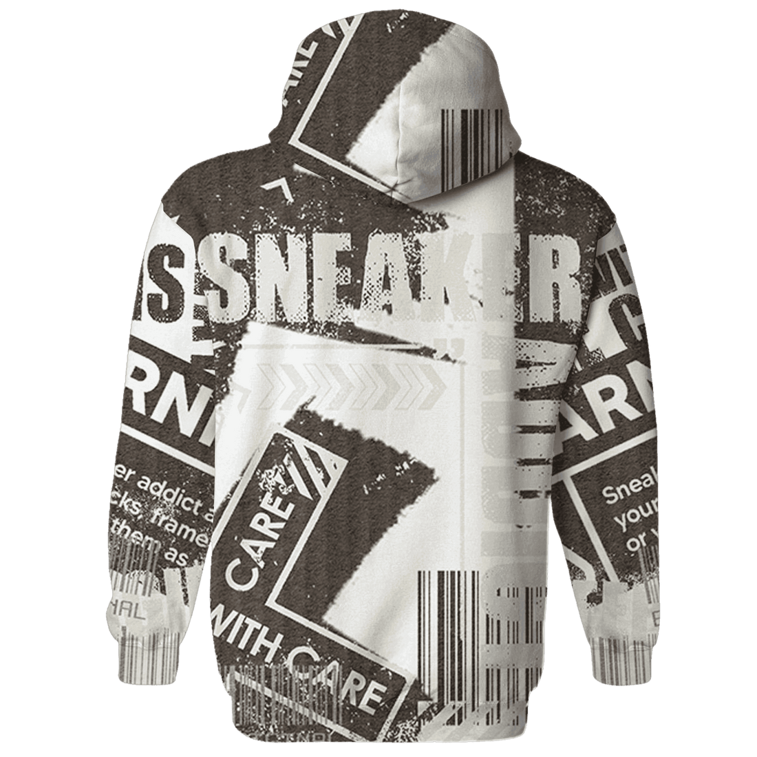 Dunk Low Baroque Brown Hoodie Match Sneaker Addict 3D All-Over Print Warning - NastyJamz