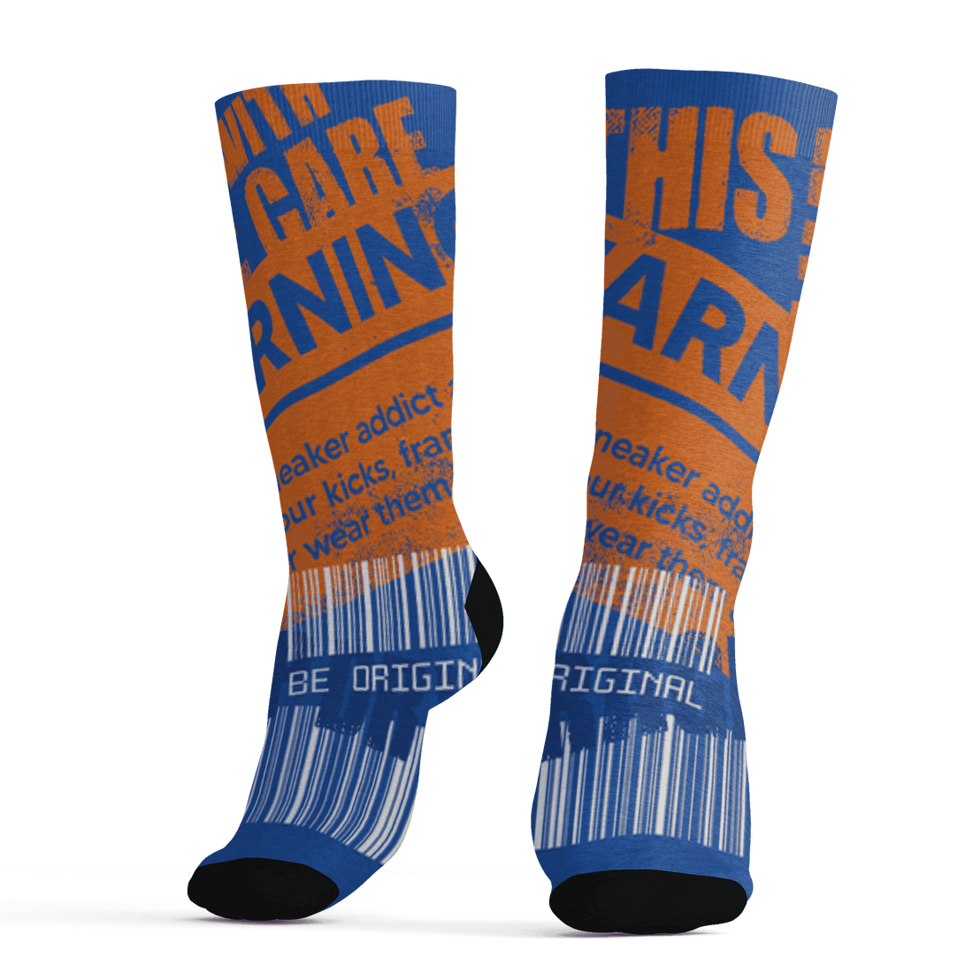 Dunk Low Knicks Socks Match Sneaker Addict 3D All-Over Print Warning - NastyJamz