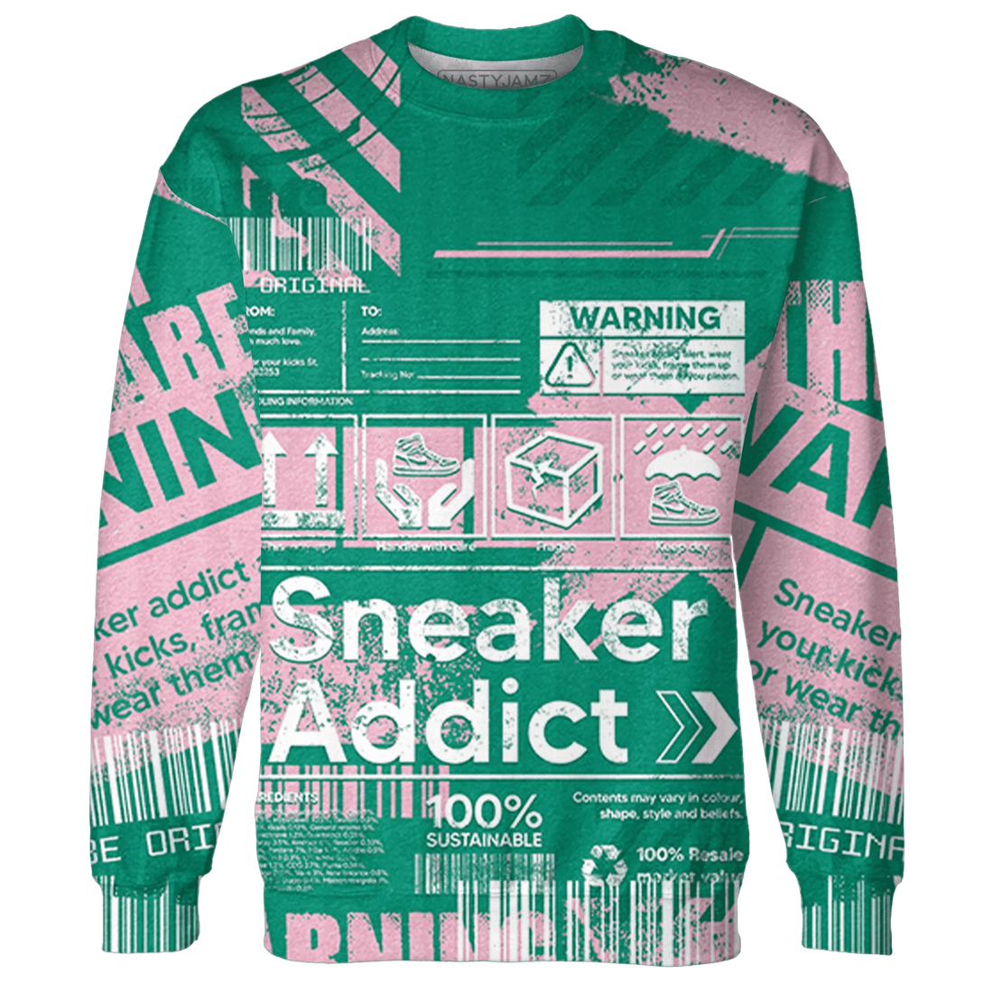 Dunk-Pink-Malachite-Medium-Soft-Low-Sail-Sweatshirt-Match-Sneaker-Addict-3D-Warning