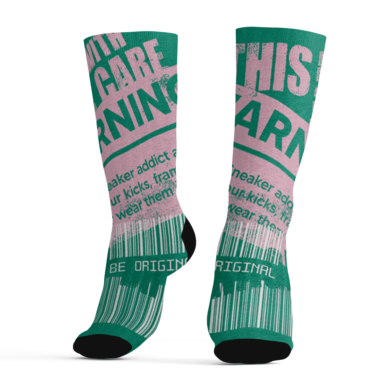 Dunk-Pink-Malachite-Medium-Soft-Low-Sail-Socks-Match-Sneaker-Addict-3D-Warning