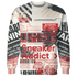 Jumman Jack University Red Sweatshirt Match Sneaker Addict 3D All-Over Print Warning - NastyJamz