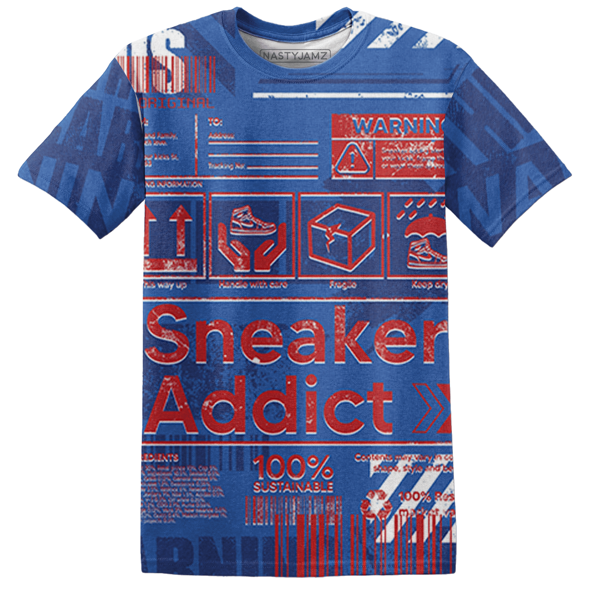 KB 4 Protro Philly T Shirt Match Sneaker Addict 3D All-Over Print Warning - NastyJamz