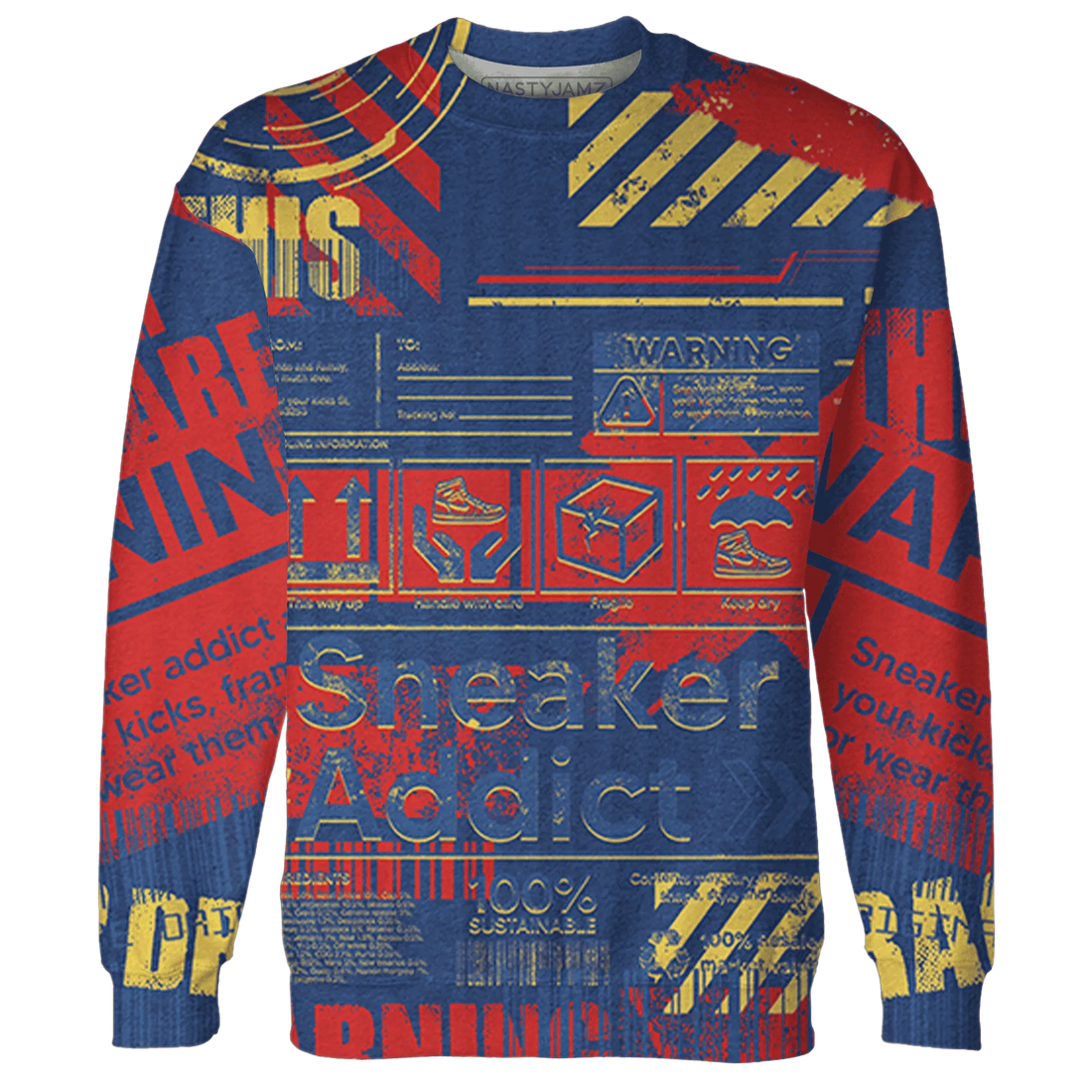 VaporMax-Air-Plus-Midnight-Navy-Gold-Black-Sweatshirt-Match-Sneaker-Addict-3D-Warning