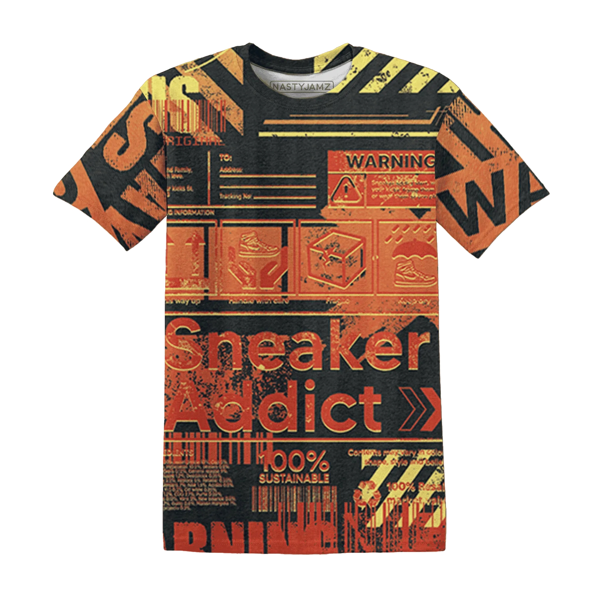 VaporMax-Crimson-Total-Orange-Plus-T-Shirt-Match-Sneaker-Addict-3D-Warning
