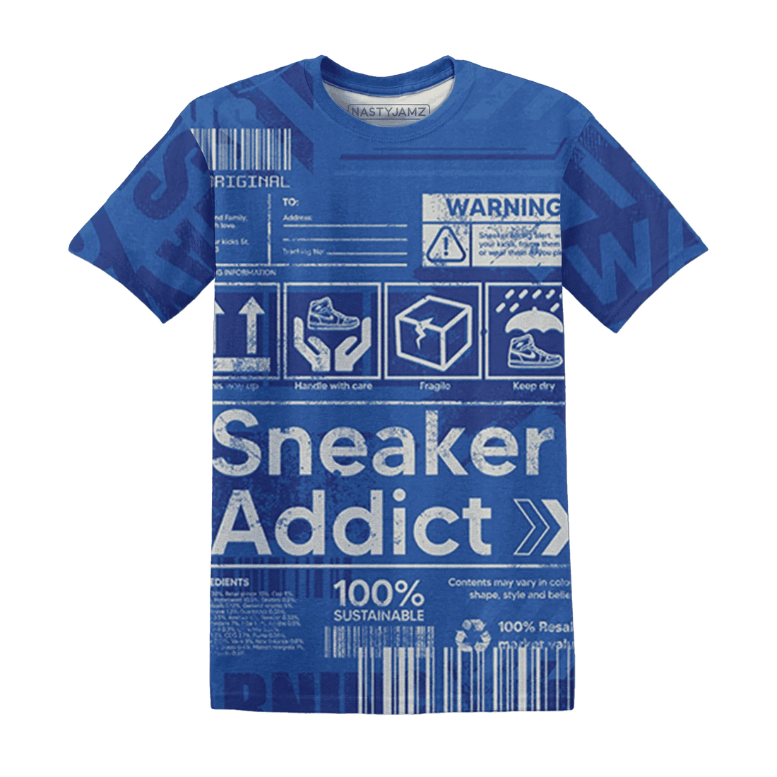 VaporMax-Game-Royal-Blue-T-Shirt-Match-Sneaker-Addict-3D-Warning