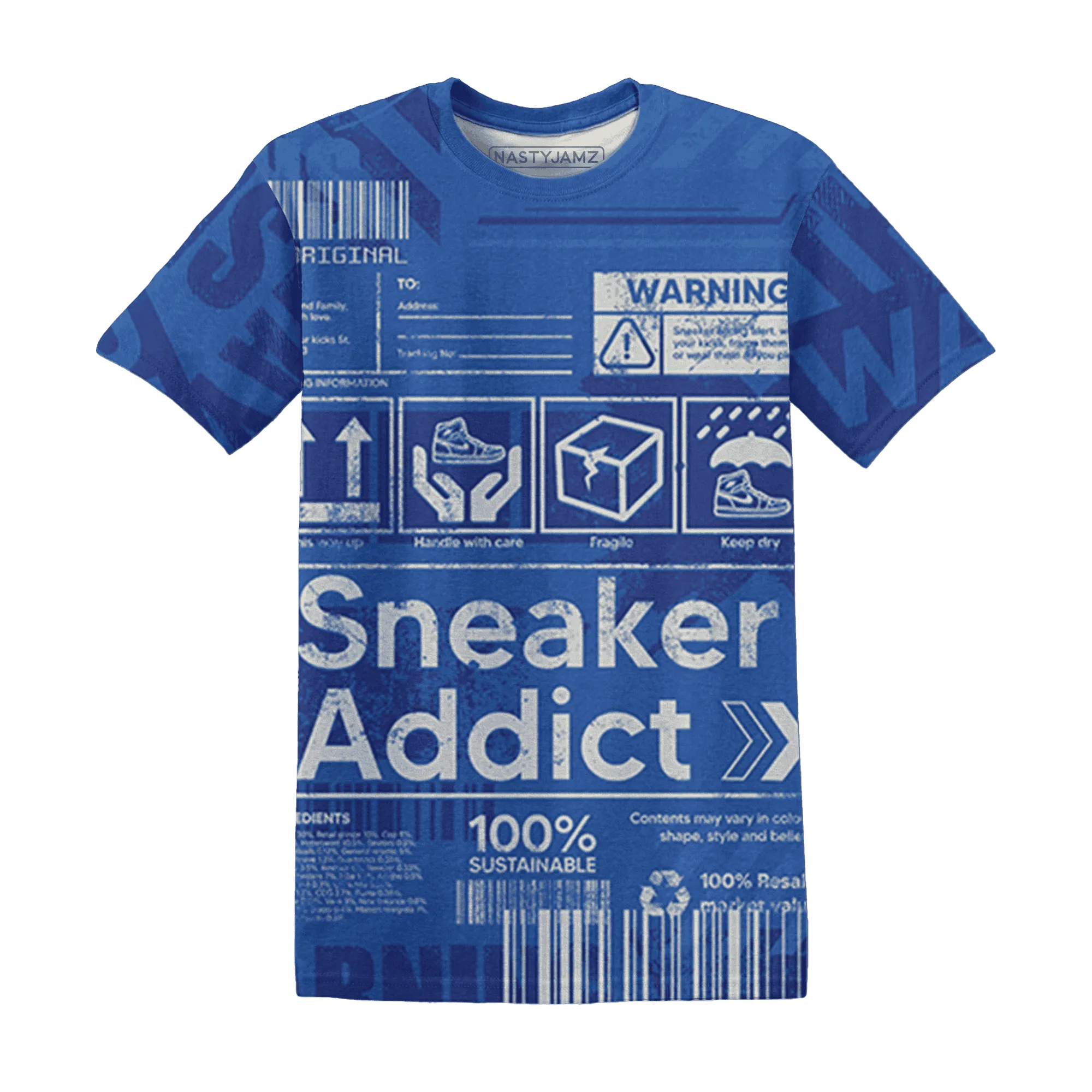 VaporMax-Game-Royal-Blue-T-Shirt-Match-Sneaker-Addict-3D-Warning