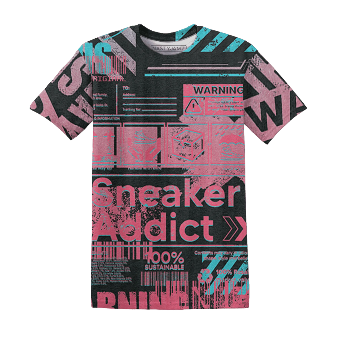 VaporMax-Plus-South-Beach-T-Shirt-Match-Sneaker-Addict-3D-Warning