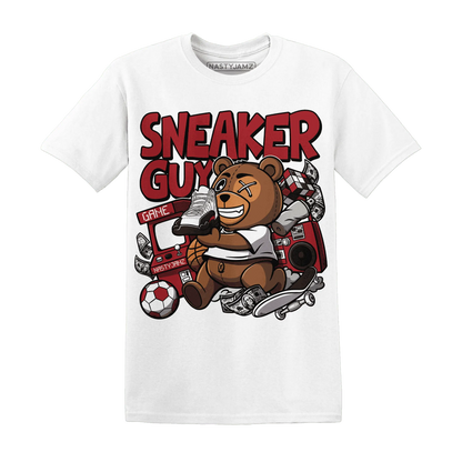 Retro-Red-Taxi-12s-T-Shirt-Match-Sneaker-BER
