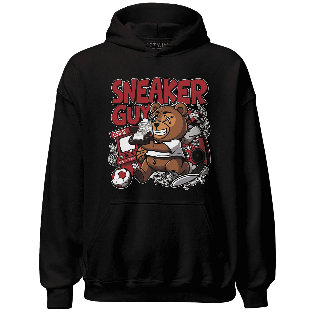 Retro-Red-Taxi-12s-Hoodie-Match-Sneaker-BER