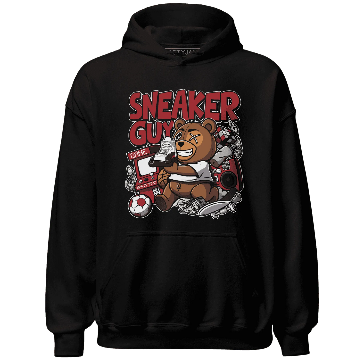 Retro-Red-Taxi-12s-Hoodie-Match-Sneaker-BER