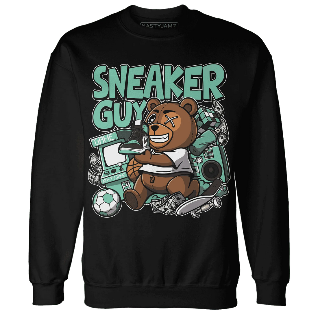 High-OG-Green-Glow-1s-Sweatshirt-Match-Sneaker-BER