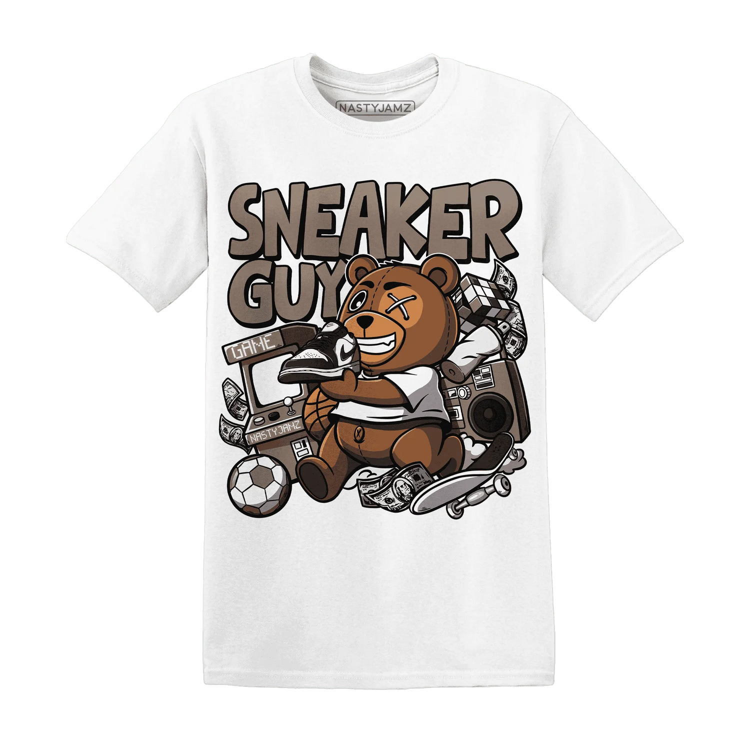 NastyJamz-Low-Mocha-1s-T-Shirt-Match-Sneaker-BER