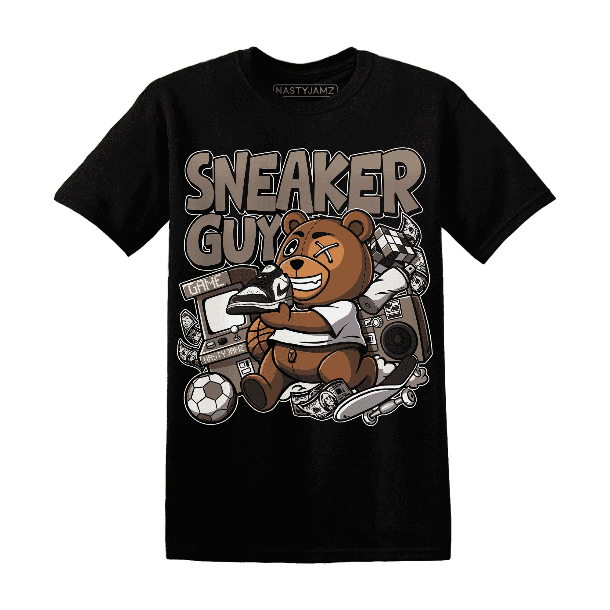 NastyJamz-Low-Mocha-1s-T-Shirt-Match-Sneaker-BER