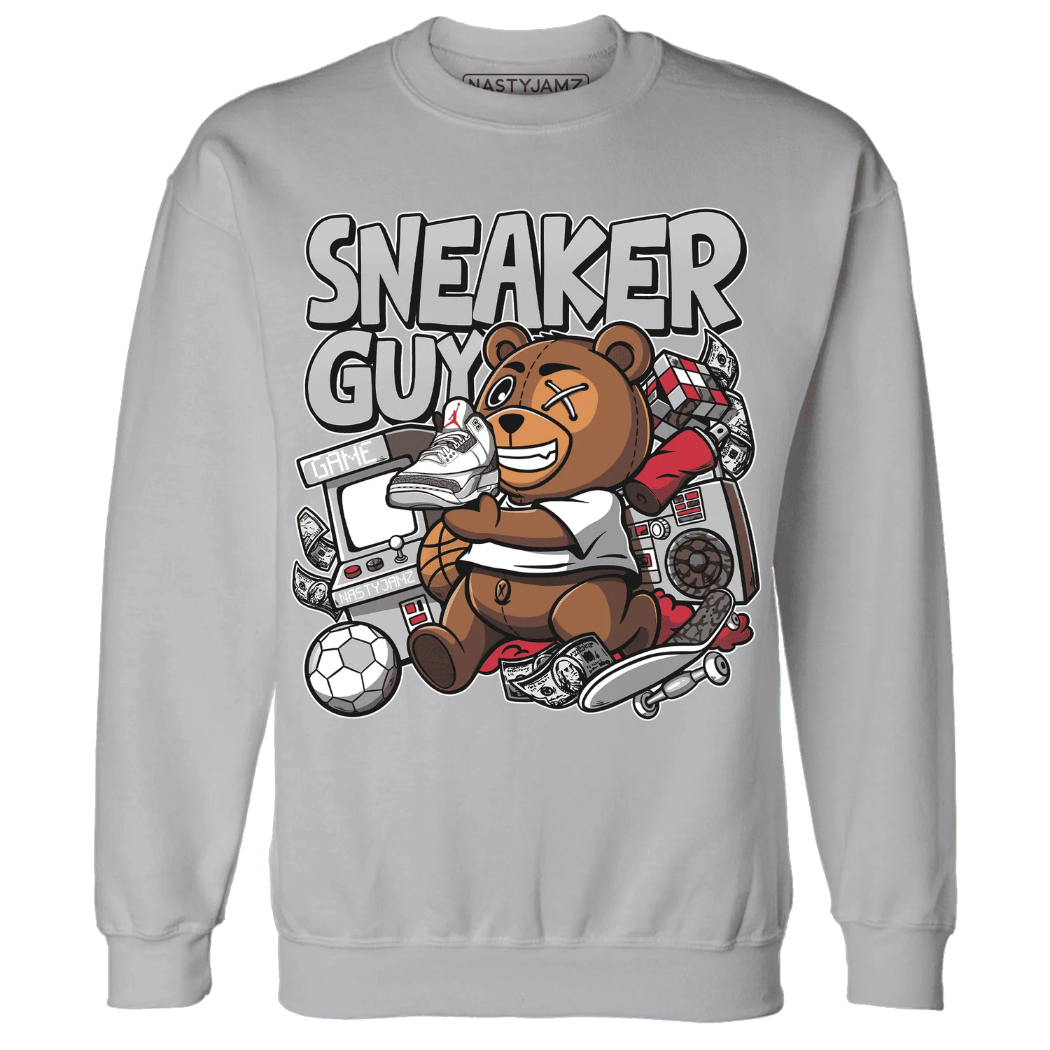 Cement-Grey-3s-Sweatshirt-Match-Sneaker-BER