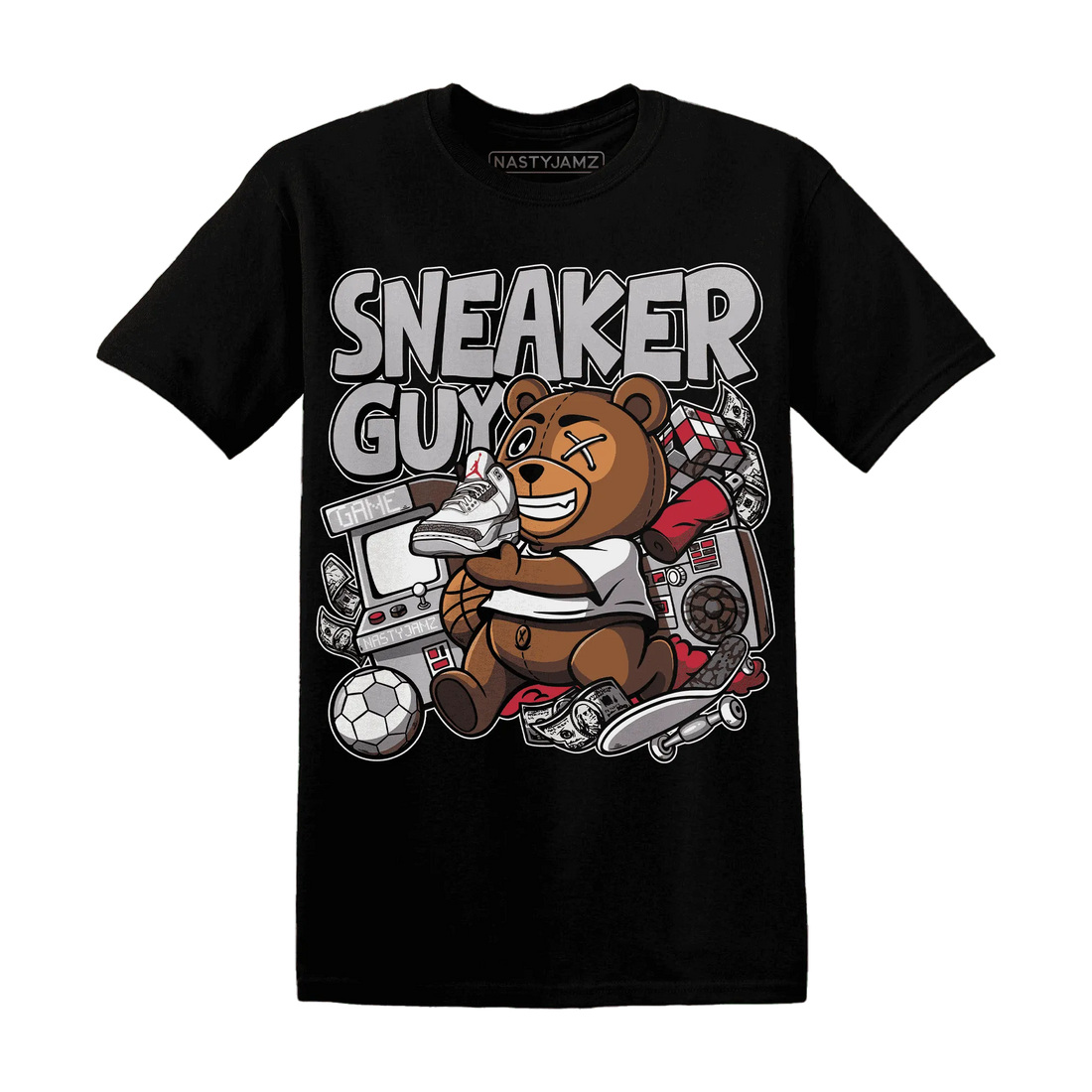 Cement-Grey-3s-T-Shirt-Match-Sneaker-BER