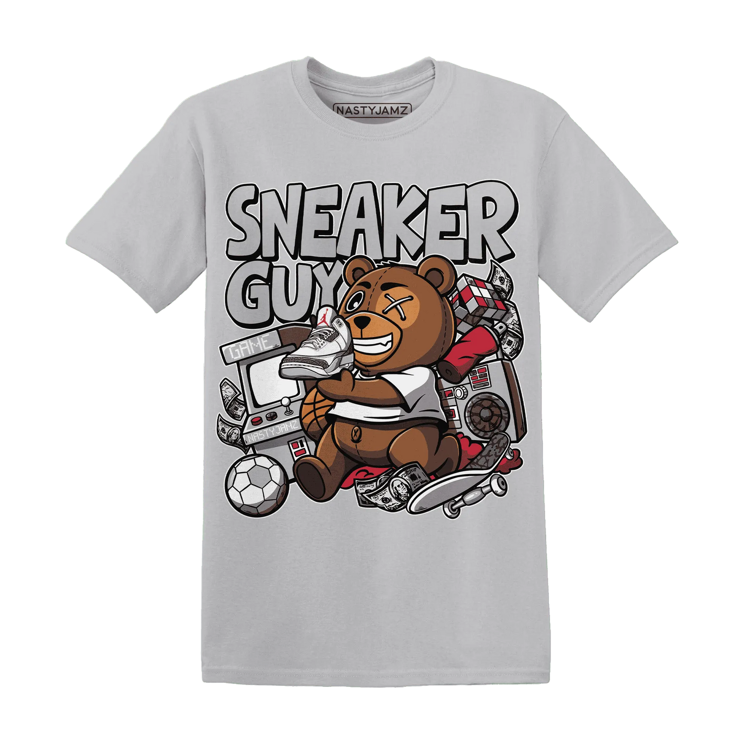 Cement-Grey-3s-T-Shirt-Match-Sneaker-BER