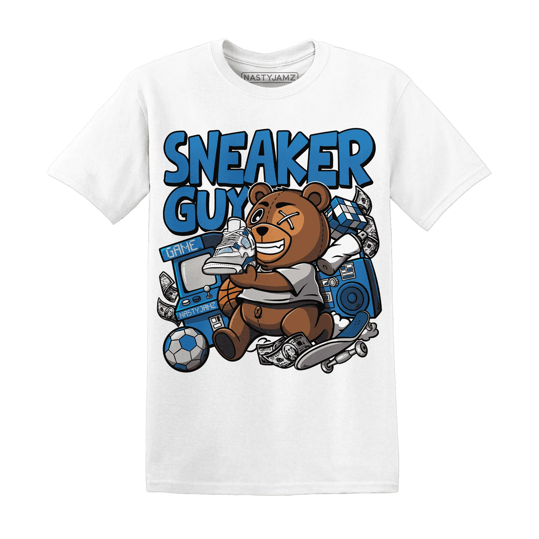 Industrial-Blue-4s-T-Shirt-Match-Sneaker-BER