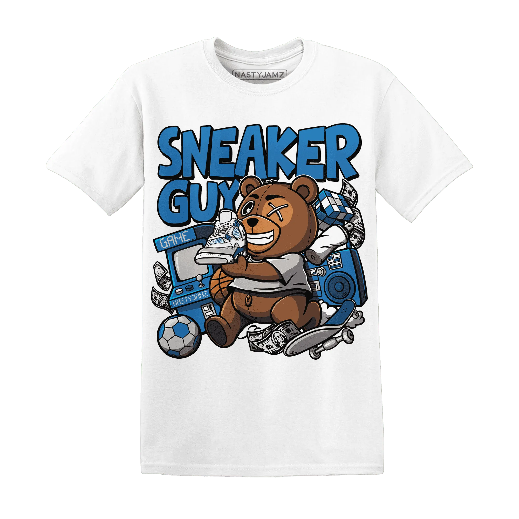 Industrial-Blue-4s-T-Shirt-Match-Sneaker-BER