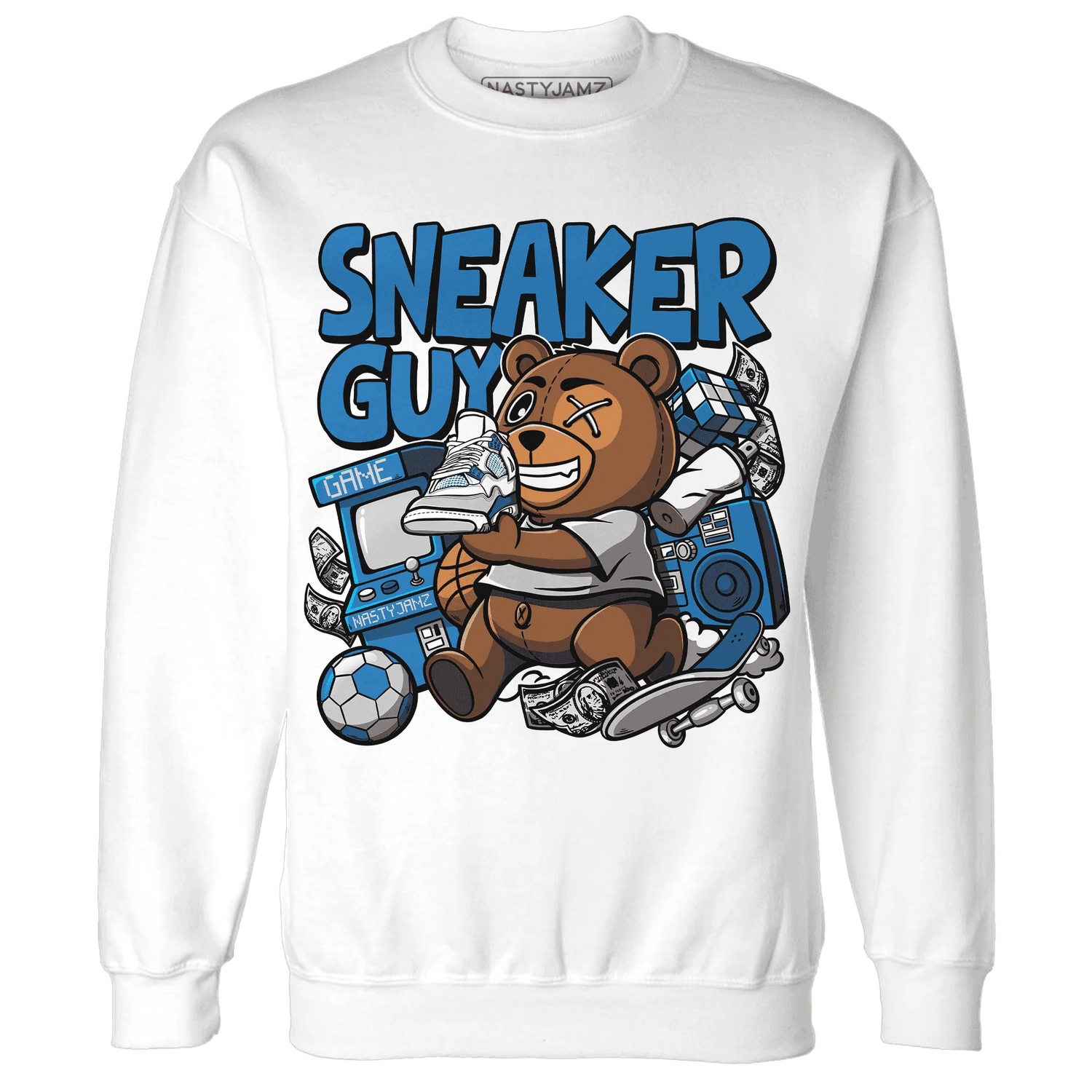 Industrial-Blue-4s-Sweatshirt-Match-Sneaker-BER