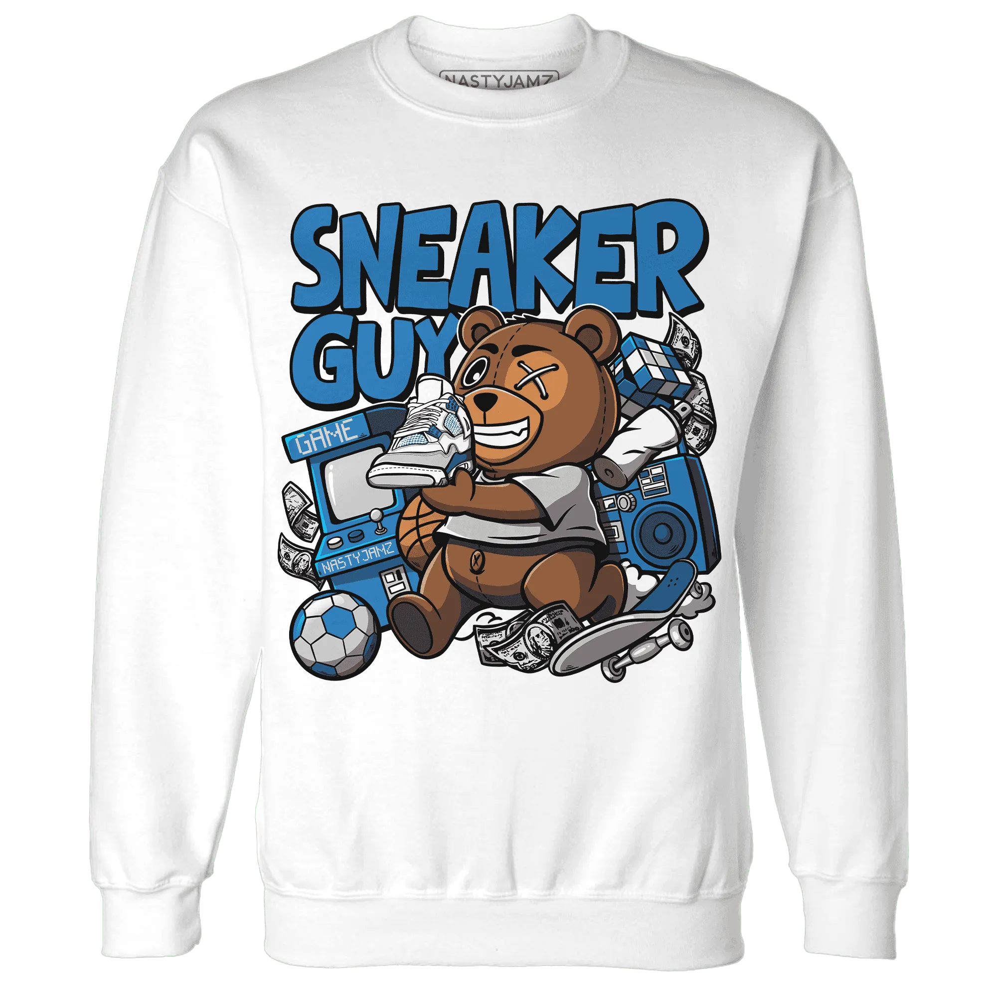 Industrial-Blue-4s-Sweatshirt-Match-Sneaker-BER