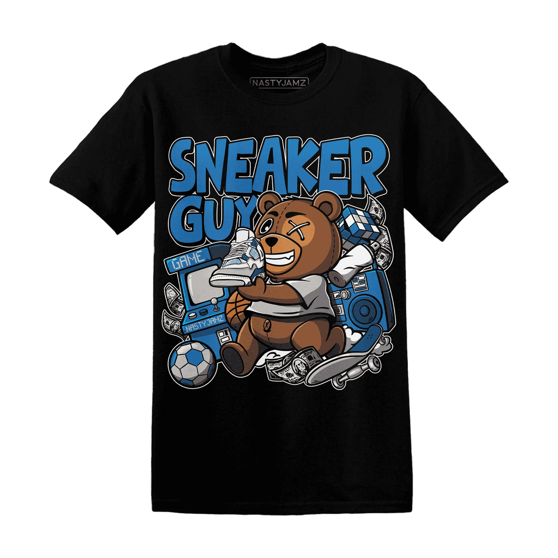 Industrial-Blue-4s-T-Shirt-Match-Sneaker-BER