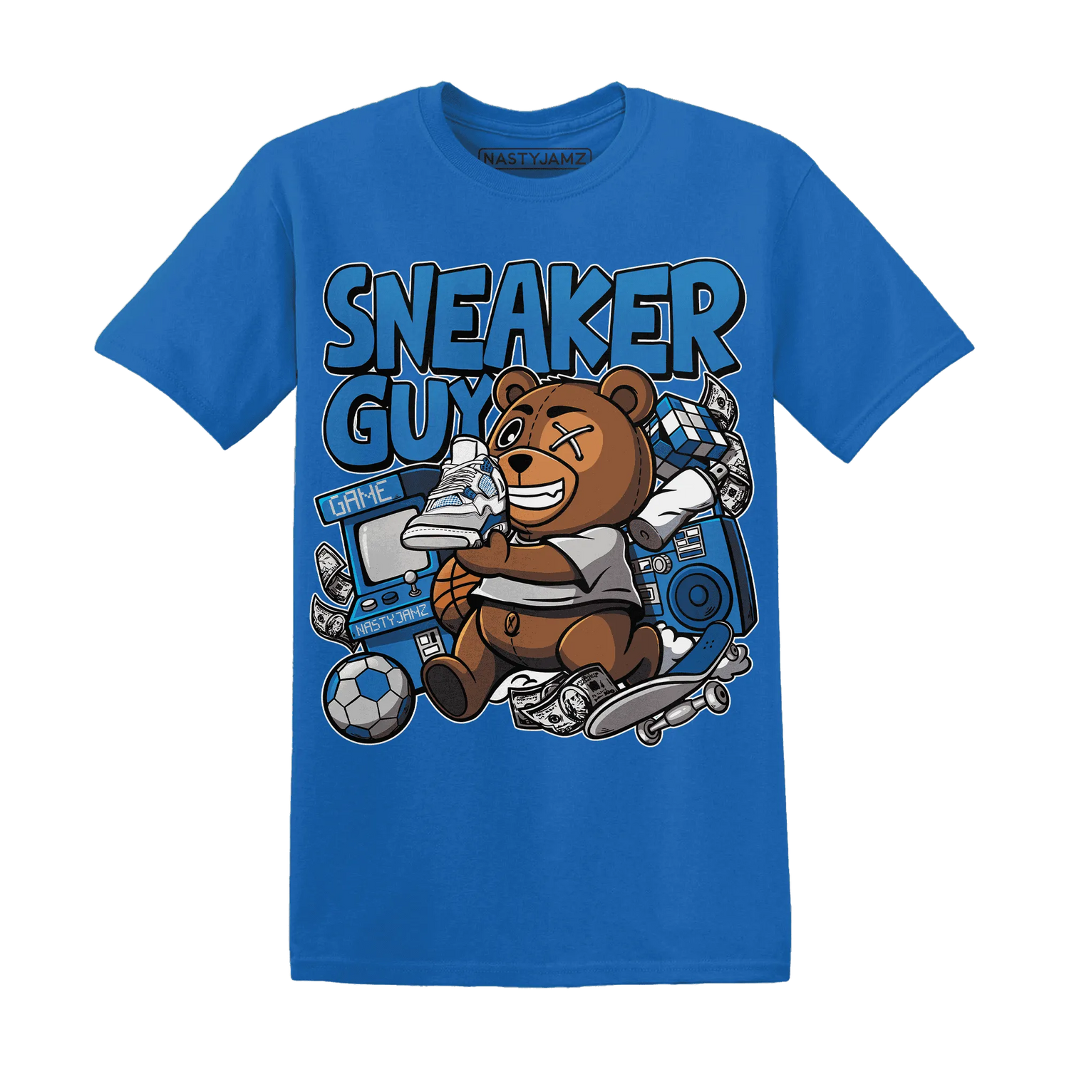 Industrial-Blue-4s-T-Shirt-Match-Sneaker-BER