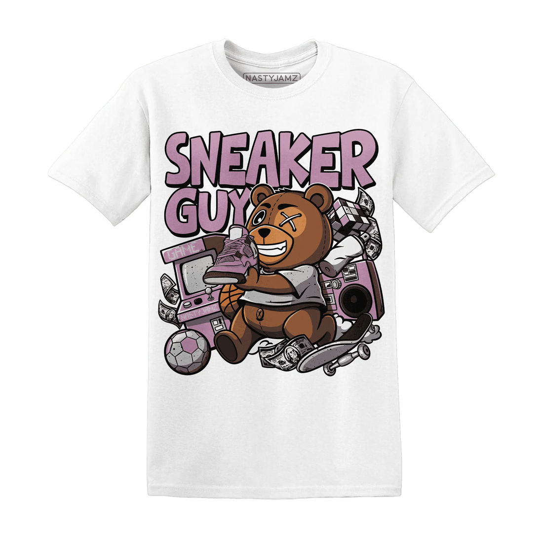 Orchid-Neutral-Grey-Black-White-4s-NastyJamz-T-Shirt-Match-Sneaker-BER