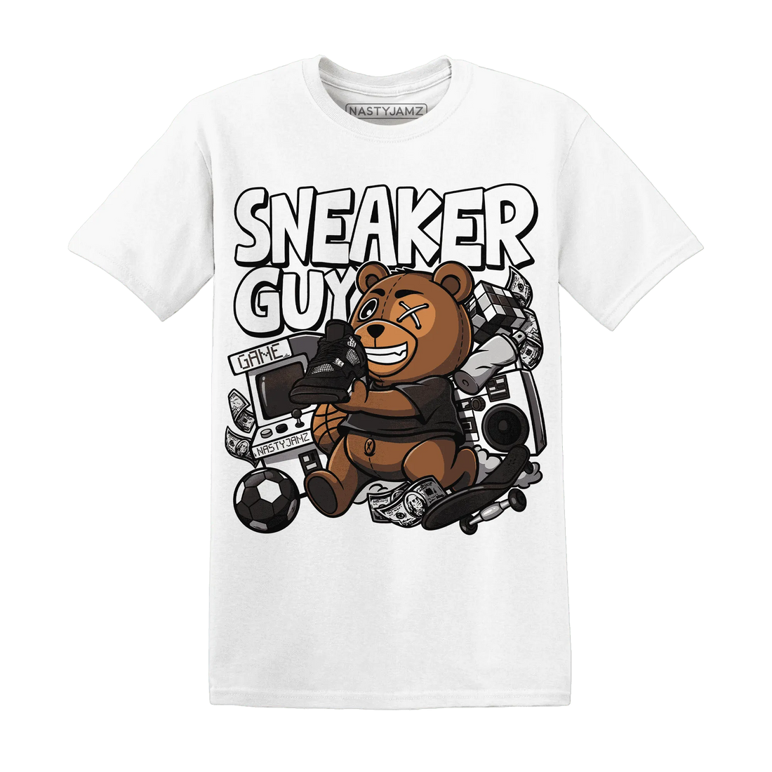 White-Thunder-4s-T-Shirt-Match-Sneaker-BER