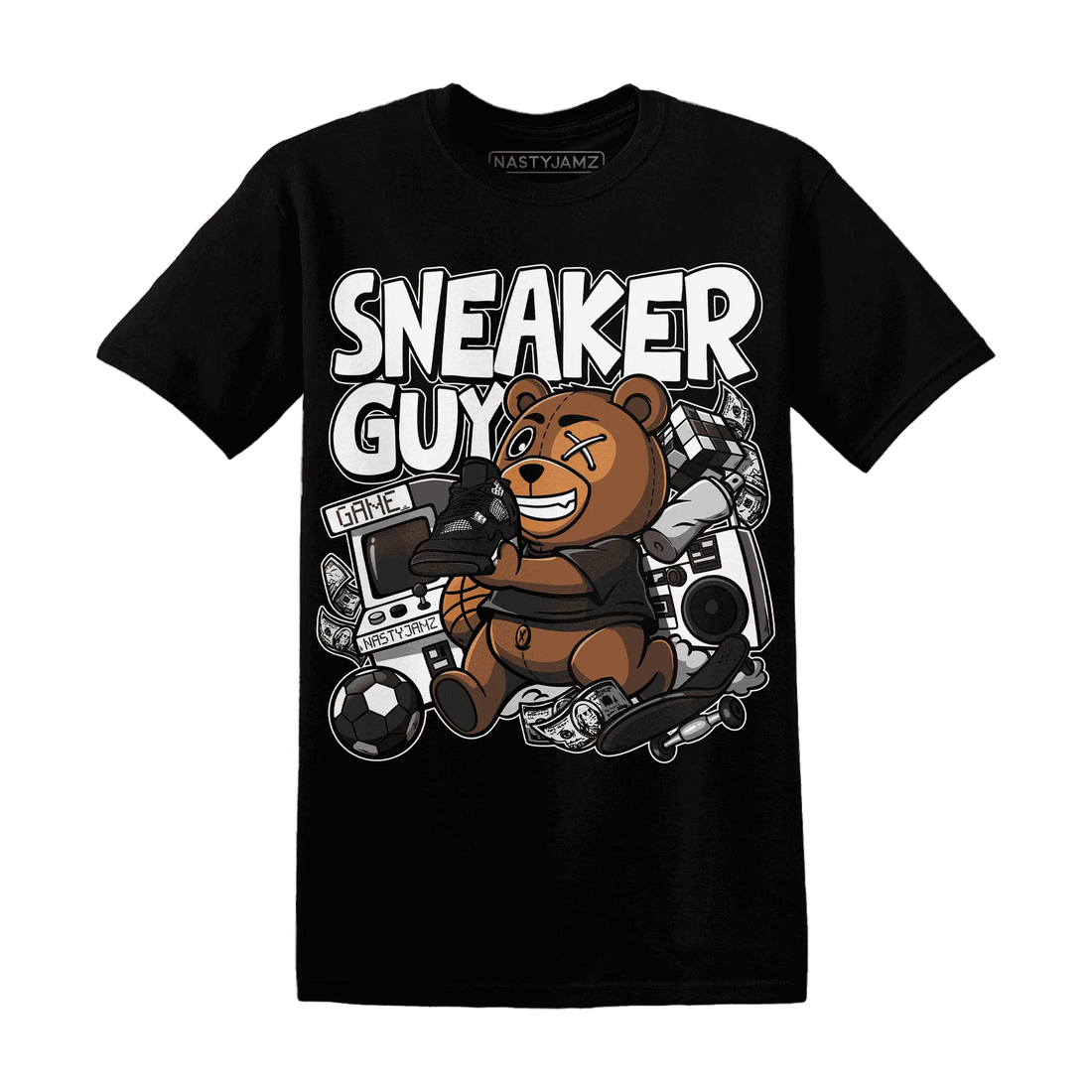 White-Thunder-4s-T-Shirt-Match-Sneaker-BER