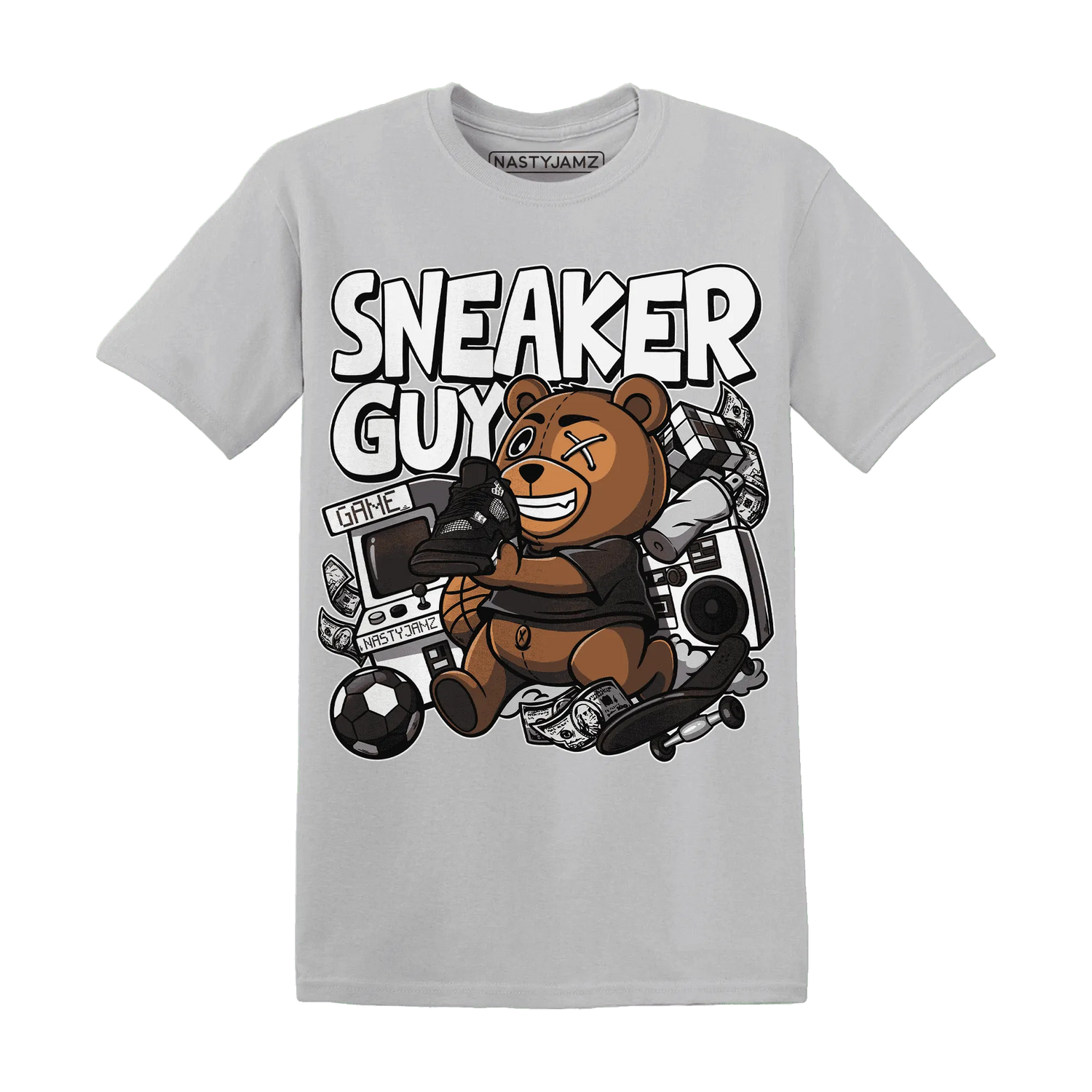 White-Thunder-4s-T-Shirt-Match-Sneaker-BER
