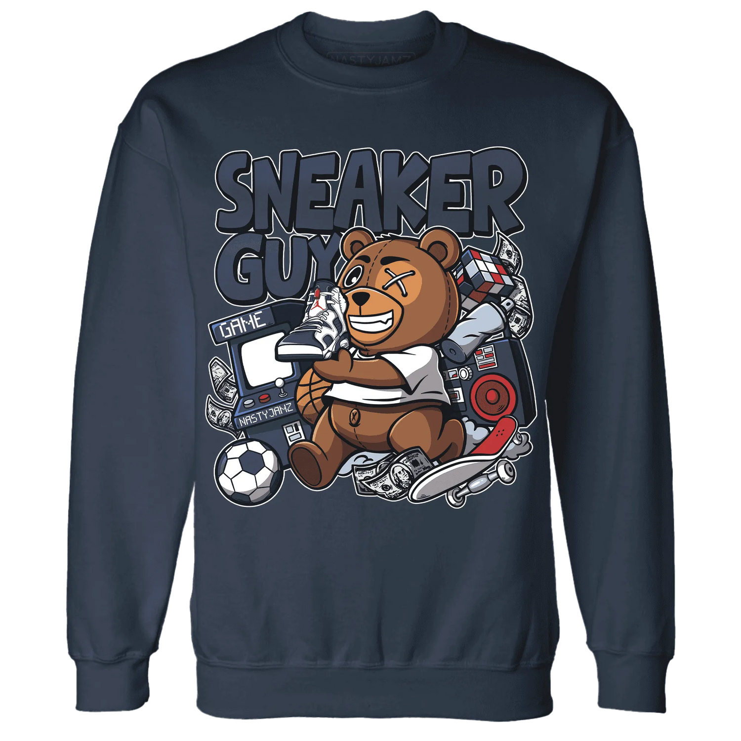 White-Navy-6s-Sweatshirt-Match-Sneaker-BER