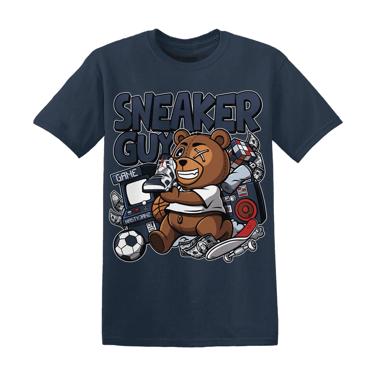 White-Navy-6s-T-Shirt-Match-Sneaker-BER