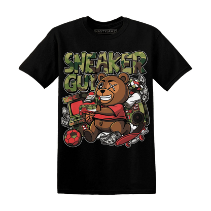 AM-90-Dark-Sage-Solar-Red-NastyJamz-T-Shirt-Match-Sneaker-BER