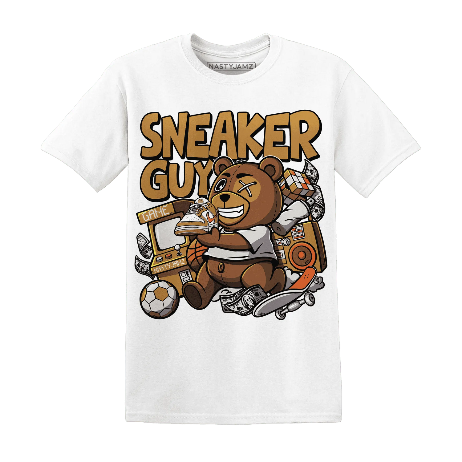 Dunk-Low-Retro-Wheat-Orange-NastyJamz-T-Shirt-Match-Sneaker-BER