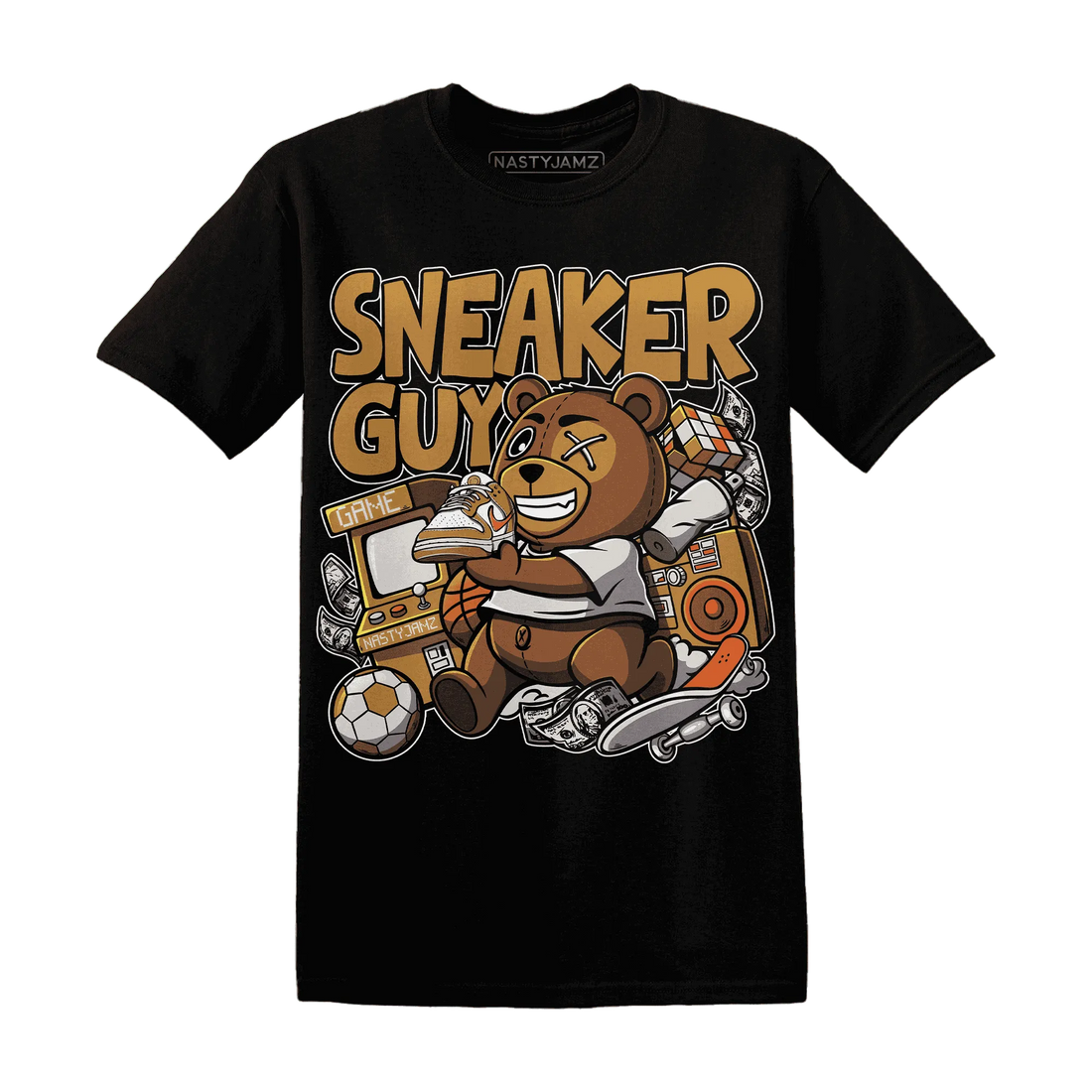 Dunk-Low-Retro-Wheat-Orange-NastyJamz-T-Shirt-Match-Sneaker-BER