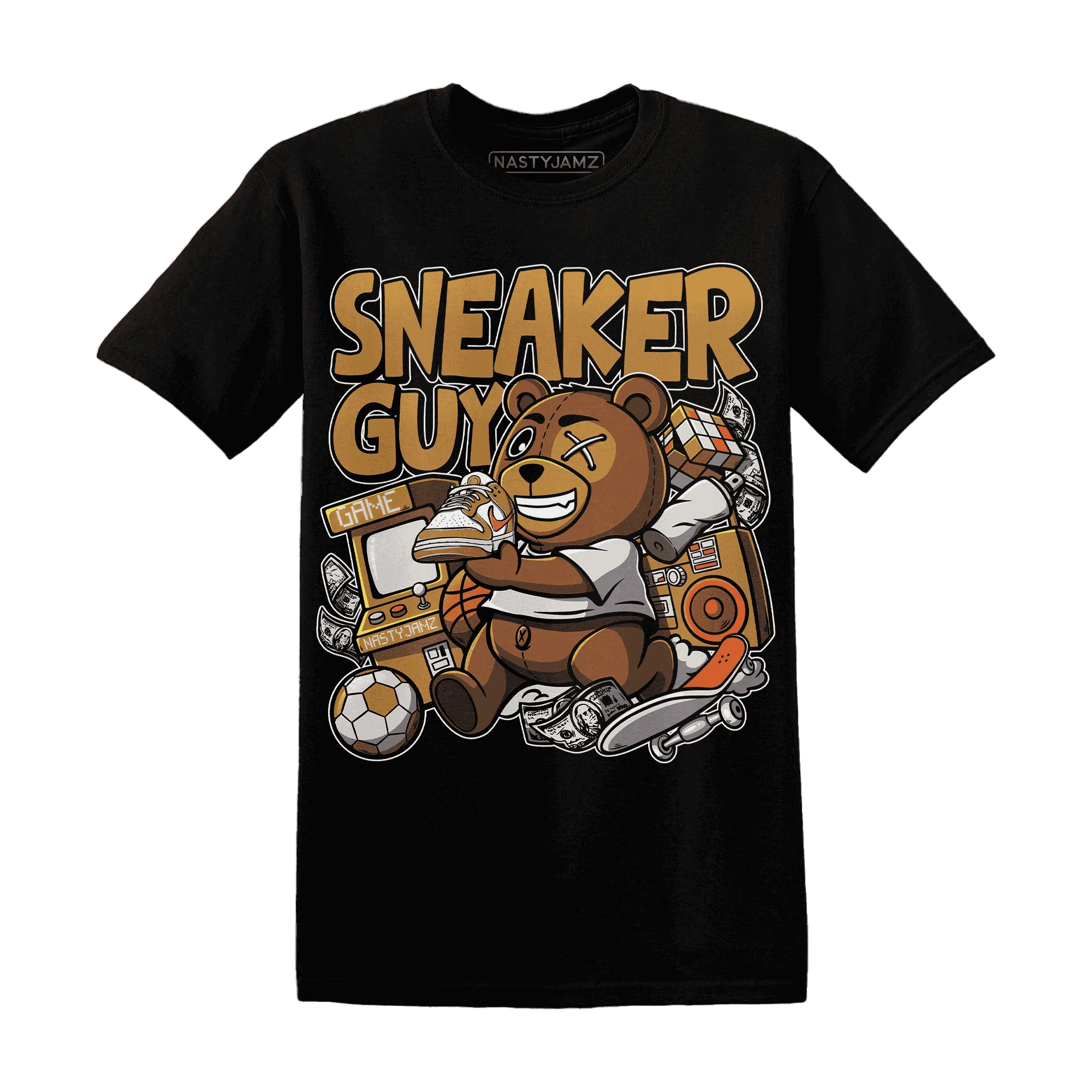 Dunk-Low-Retro-Wheat-Orange-NastyJamz-T-Shirt-Match-Sneaker-BER