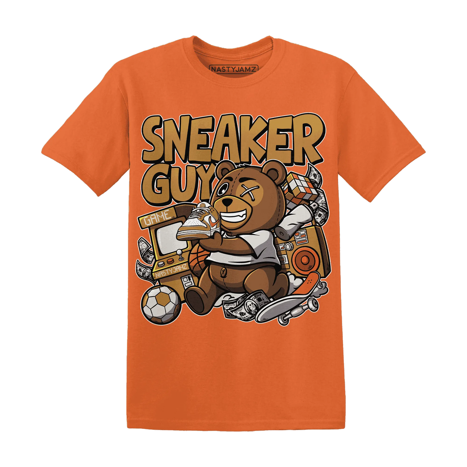 Dunk-Low-Retro-Wheat-Orange-NastyJamz-T-Shirt-Match-Sneaker-BER