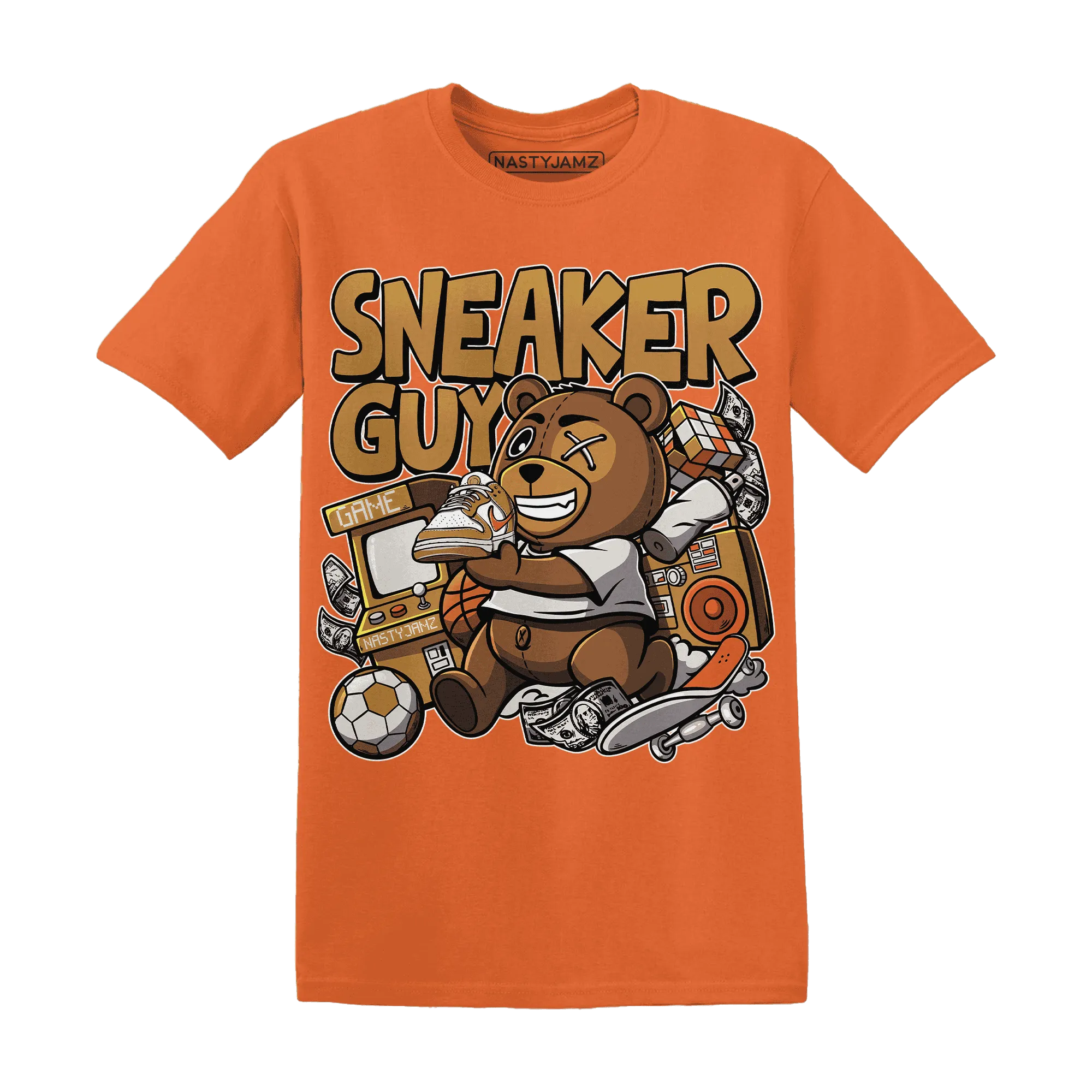 Dunk-Low-Retro-Wheat-Orange-NastyJamz-T-Shirt-Match-Sneaker-BER