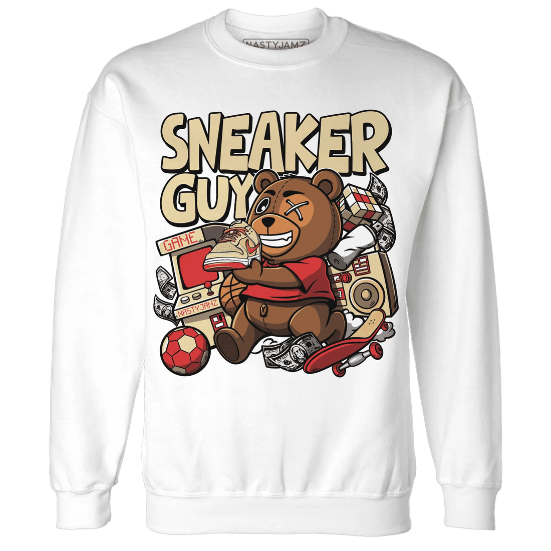 Dunk-Strawberry-Waffle-NastyJamz-Sweatshirt-Match-Sneaker-BER
