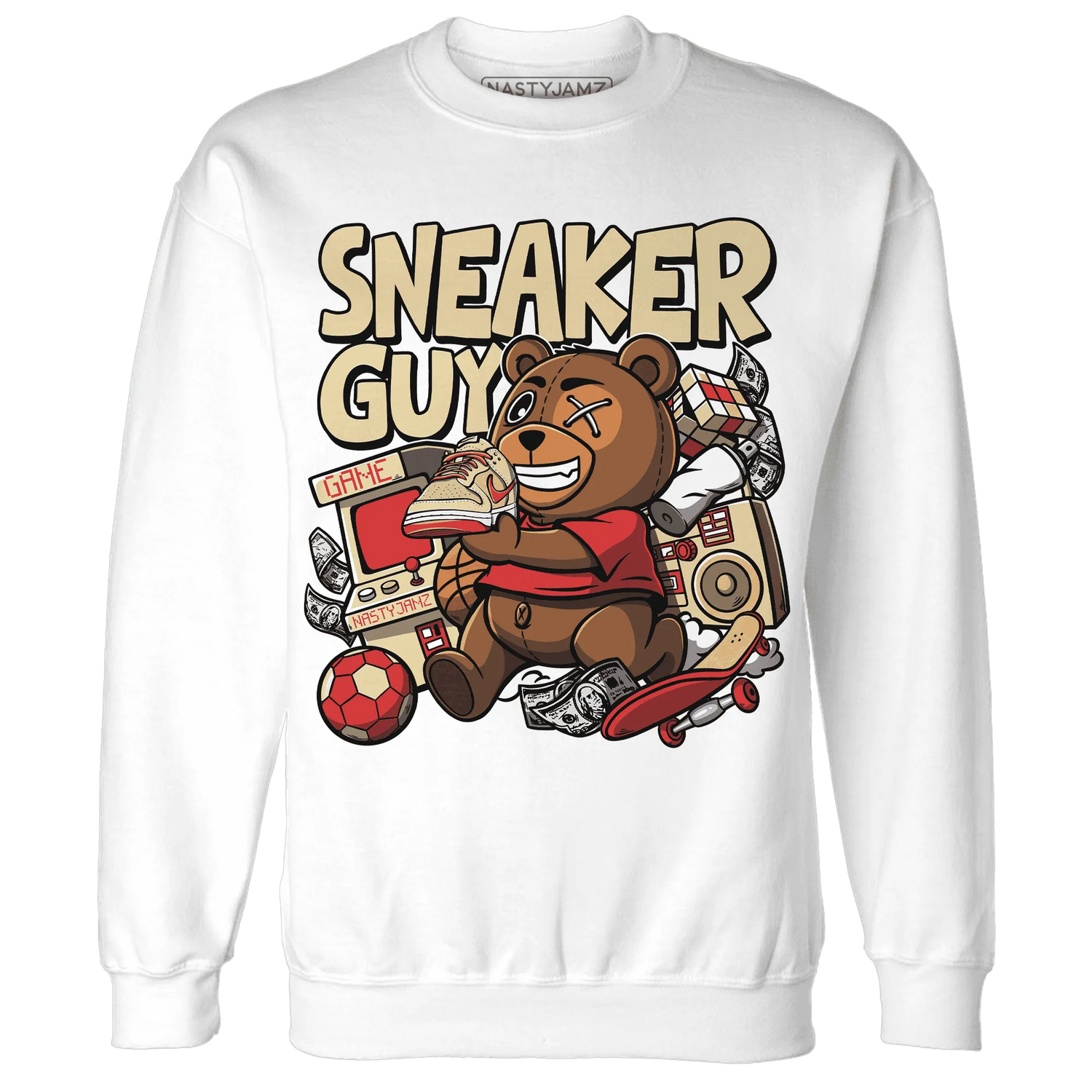 Dunk-Strawberry-Waffle-NastyJamz-Sweatshirt-Match-Sneaker-BER