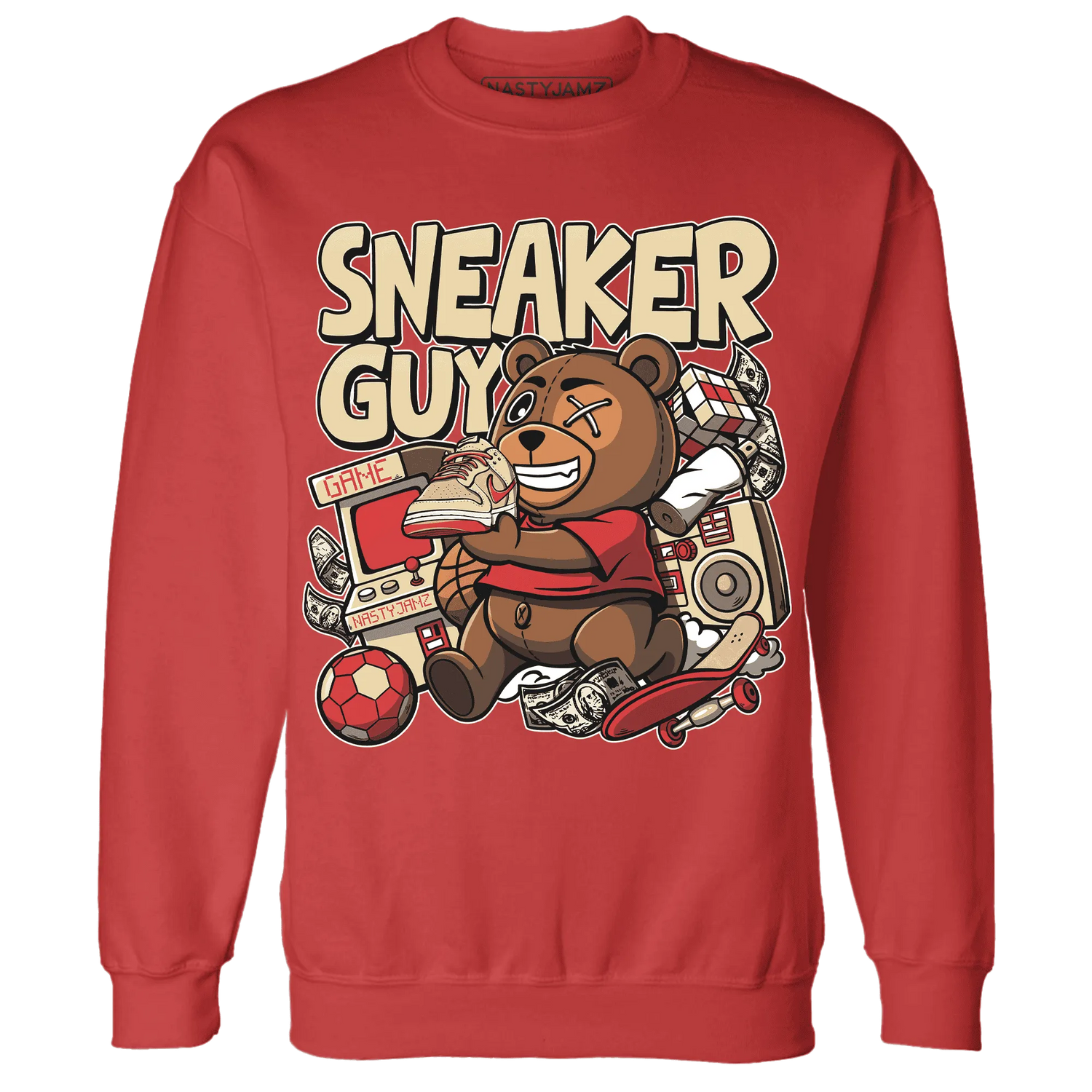Dunk-Strawberry-Waffle-NastyJamz-Sweatshirt-Match-Sneaker-BER