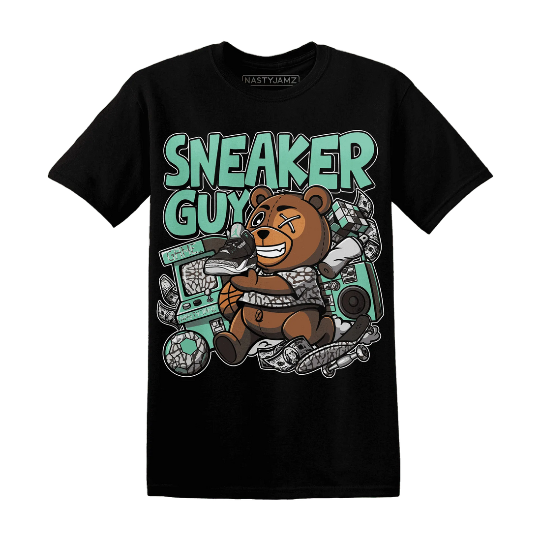 Green-Glow-3s-T-Shirt-Match-Sneaker-BER