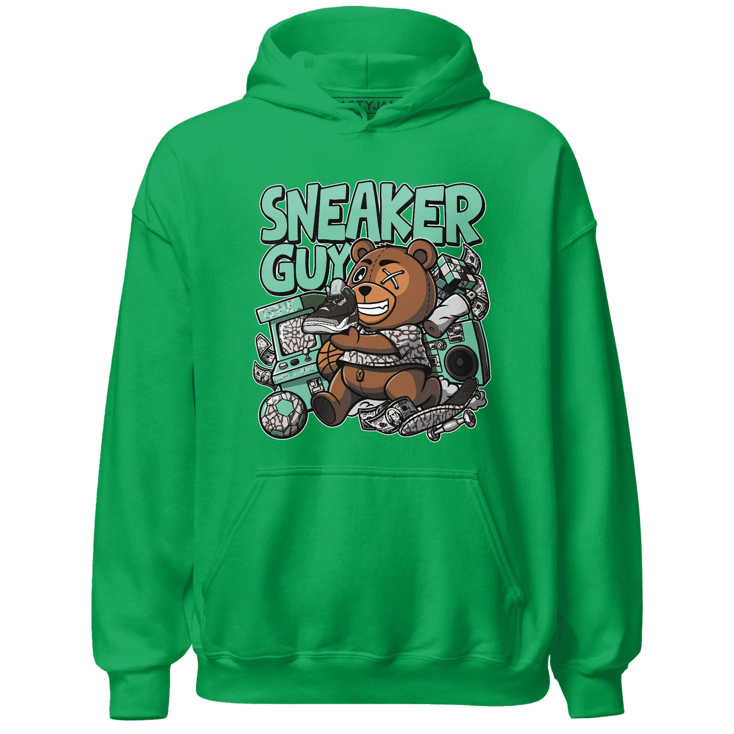 Green-Glow-3s-Hoodie-Match-Sneaker-BER