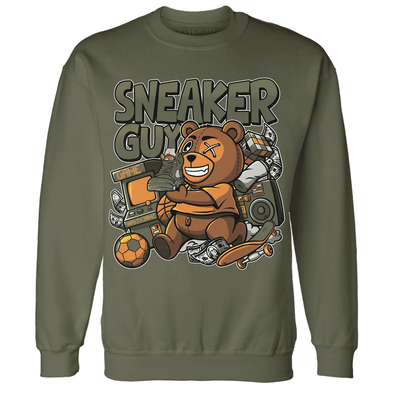 Olive-5s-Sweatshirt-Match-Sneaker-BER